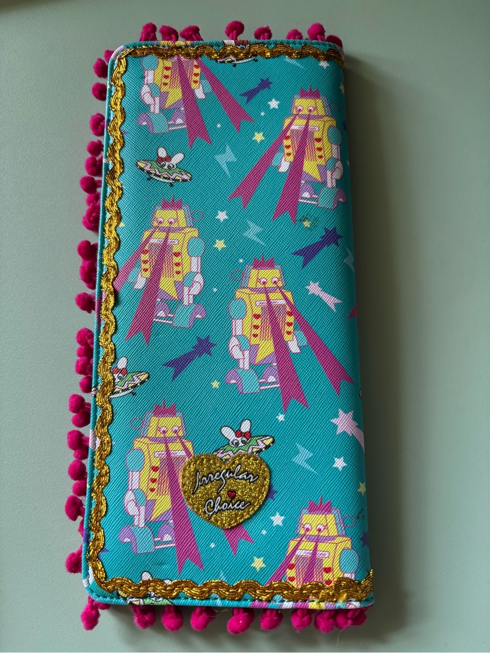 Rare Irregular Choice Vintage Robot Clutch Wallet - Picture 3 of 7